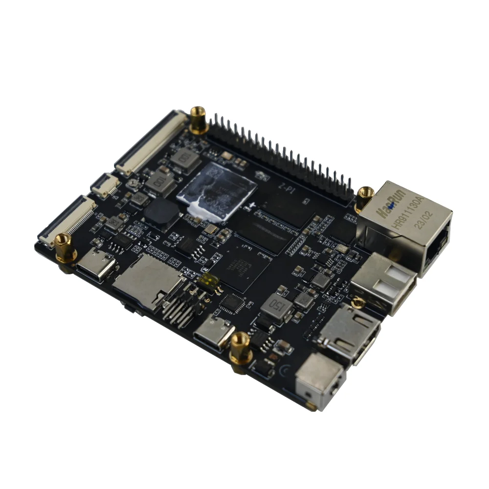 XC7Z010 FPGA Computer a scheda singola Z-PI Xilinx ZYNQ-7000 Scheda centrale del sistema di sviluppo e apprendimento Linux con dissipatore di calore