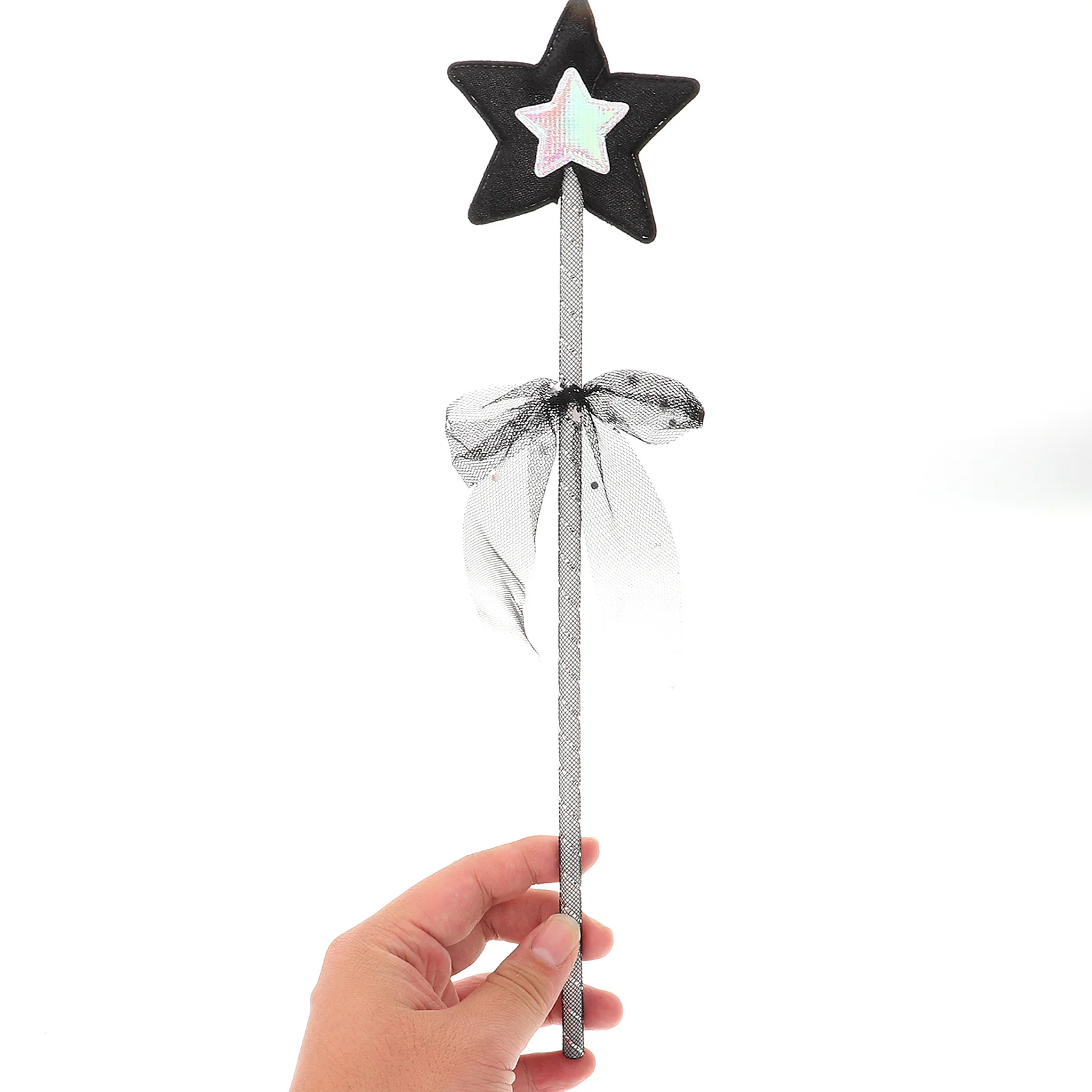 

5PCS Fairy Five pointed Star Child Halloween Costume Stick Pentagram Plastic Long lasting Cosplay Prop Party