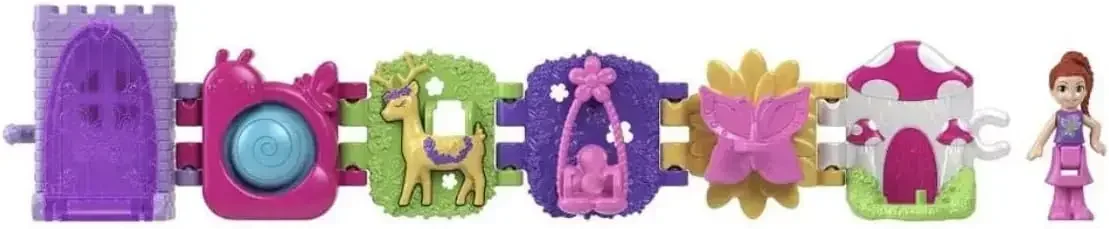 الأصلي Mattel بولي جيب الدمى سوار المحيط العالم مع اكسسوارات الديكور لعب للبنات جمع الاطفال هدية عيد