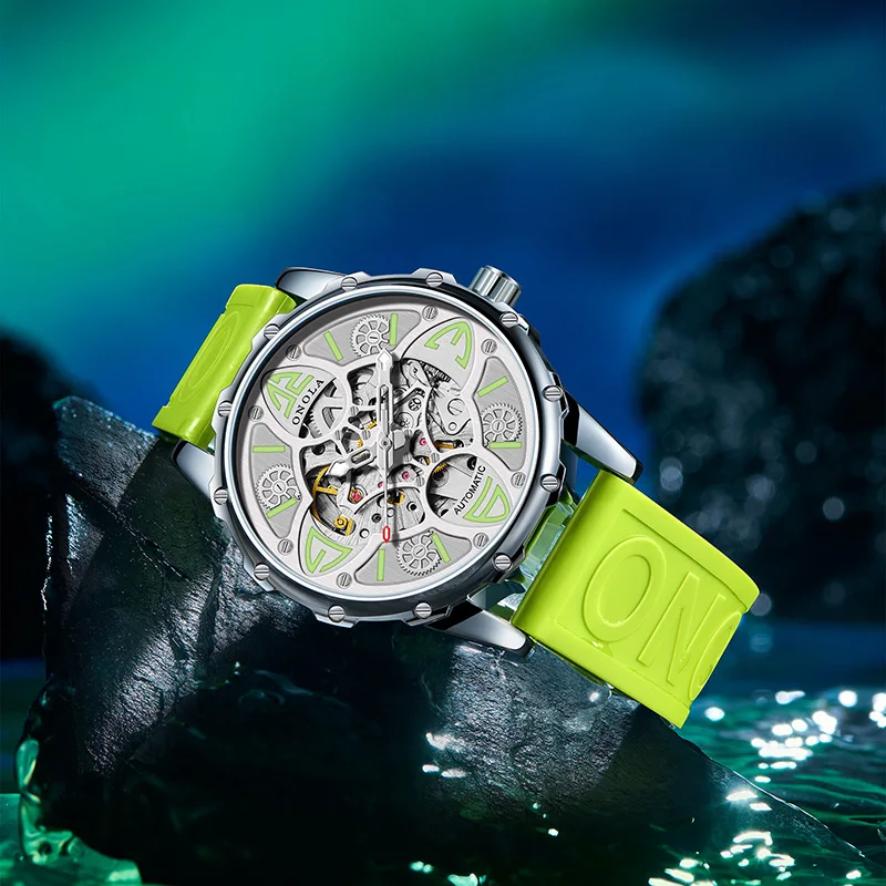 New Watch For Men Ladies Luxury Mechan Automatic Elegant Skeleton Fashion Business Waterproof Sports ONOLA Mechanical Watches
