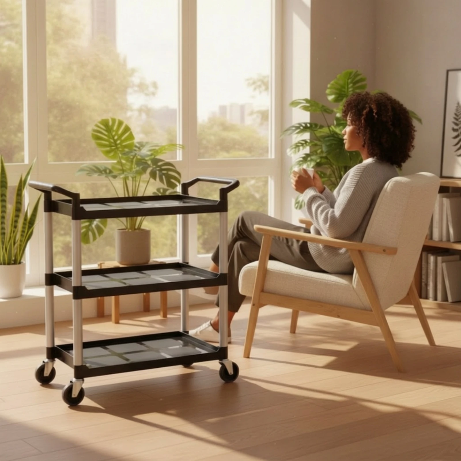 3-tier-service-cart-ergonomic-rolling-service-cart-sturdy-long-lasting-for-servers-hotel-kitchen