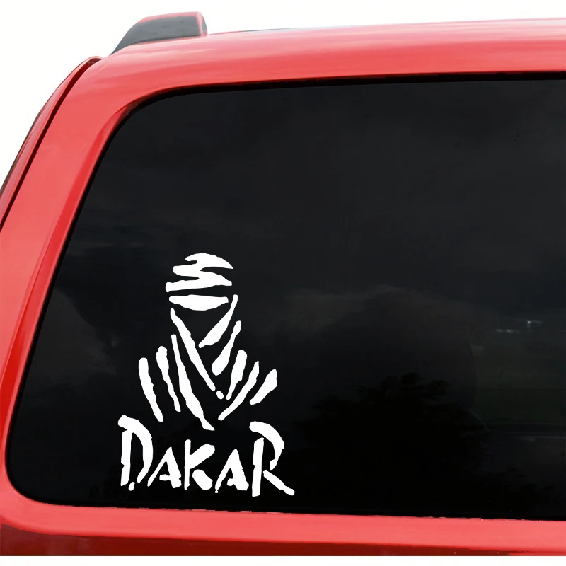 DAKAR Car Stickers Vinyl Decal, For Automobile Car Motorcycle Trucks Bumper Windows Laptop Self-adhesive Vinyl Decal