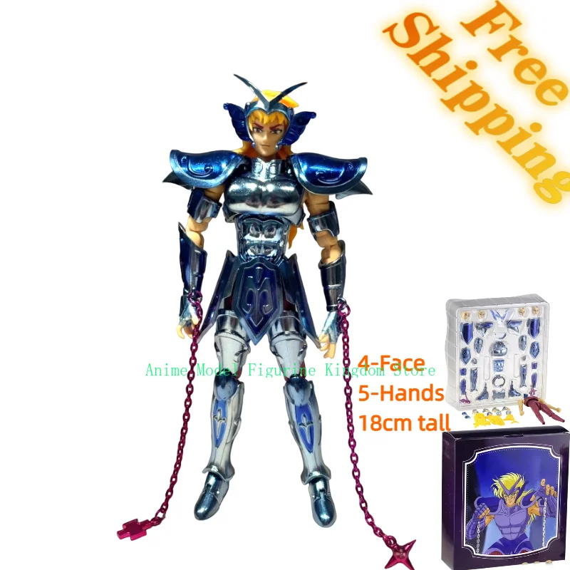 

In Stock CS Model Saint Seiya Myth Cloth EX Cepheus Albiore/Daidalos Silver Knights of The Zodiac 18cm Action Figure Anime Toys