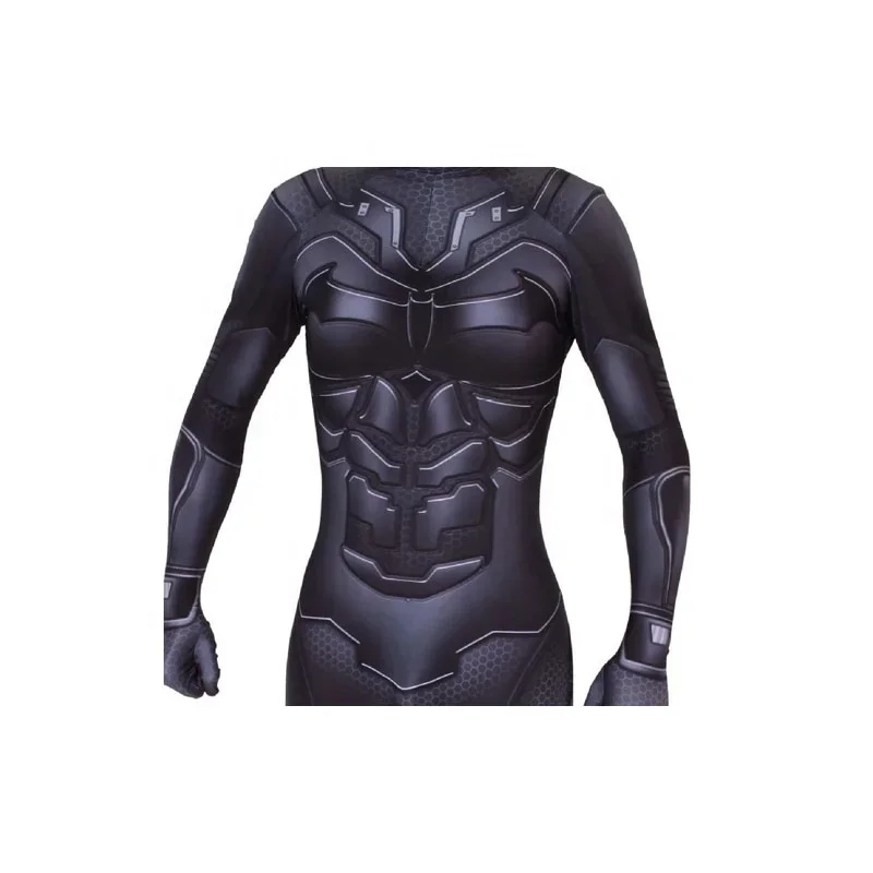 Popular DC Anime TV and Movie Gotham Superhero Black Zentai Suit Carnival Party Halloween Cosplay Costume Wayne Bat Costume