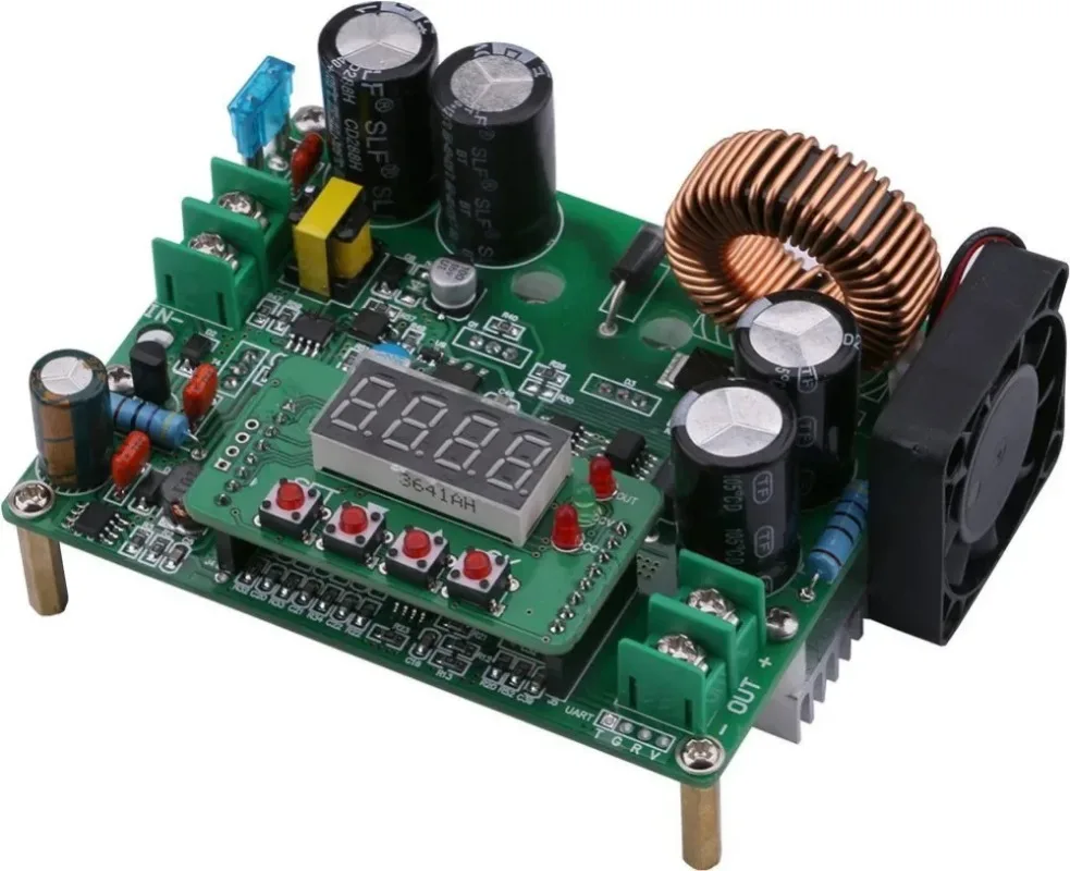

Power Supply Module CC CV DC 10V~75V To 0~60V 12A 720W Buck Converter Adjustable Voltage Regulator C NC Control Module