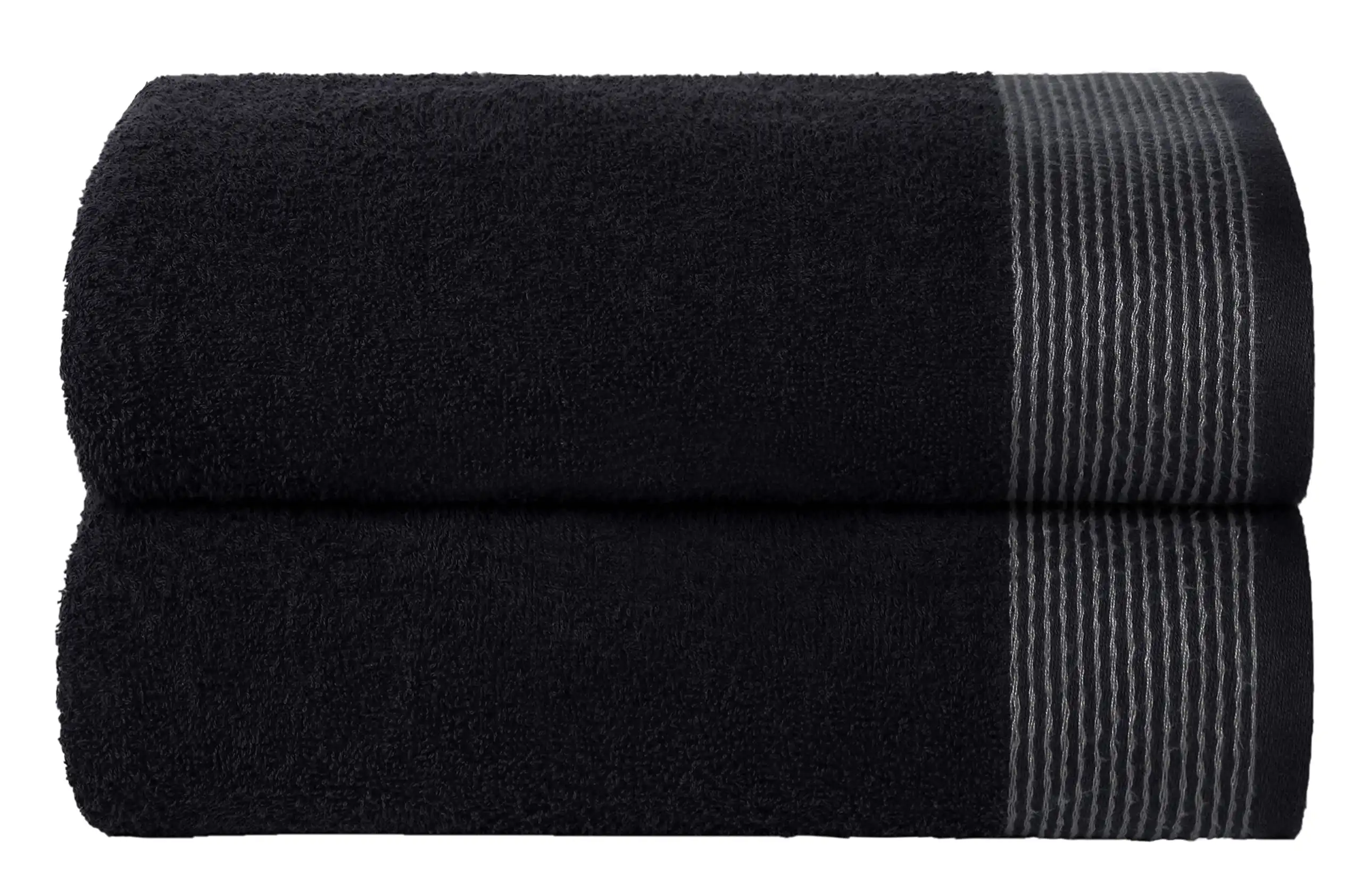 

Ultra Soft Oversized 2 Pack Bath Towel Set 28x55 inches 100% Cotton Large Bath Towels Highly Absorbant Compact Quickdry