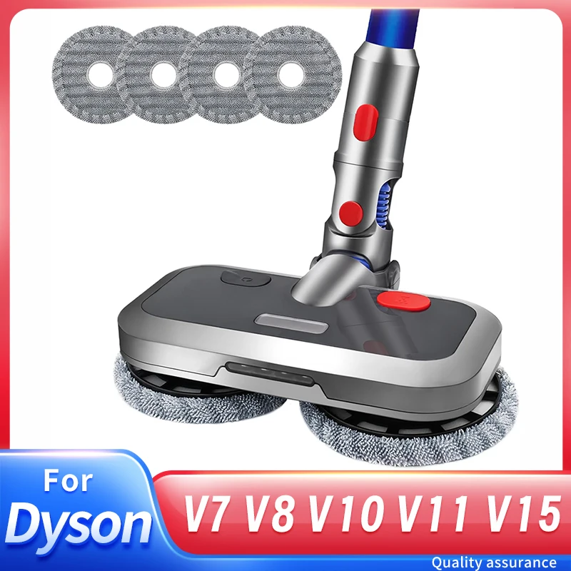 Fighter Elektryczna głowica mopa do odkurzacza bezprzewodowego Dyson V7 V8 V10 V11 V15 Mop do czyszczenia na mokro i sucho Części szczotki podłogowej