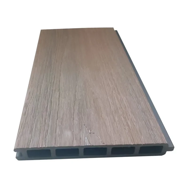 

Plastic wood fence board Garden courtyard partition Outdoor courtyard wall fence fence