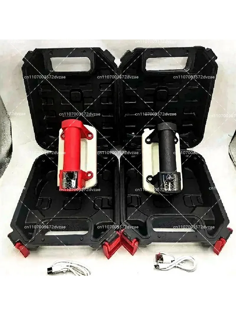 Electric Suction Cup Vacuum Air Pump Handling Tool 90kg Suction Digital Display High Power