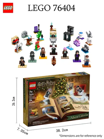 LEGO 76404 Harry Potter 2022 Adventskalender Byggleksak och Minifigurer 8 best sales Lego Harry Potter minifigurer - №2