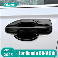 For Honda CRV 2023 2024 2025 CR-V 6th Gen Hybrid Car Door Handle Bowl Cover Protection Decoration Accessories