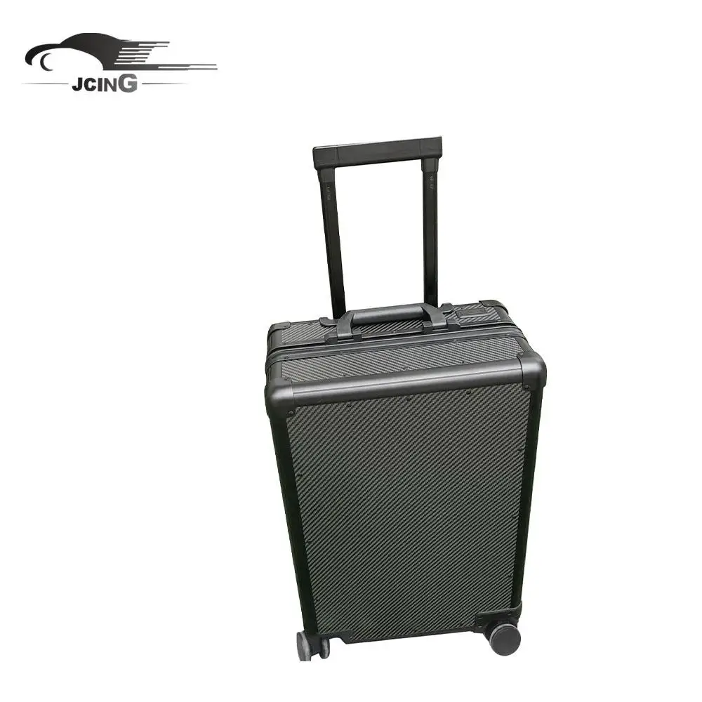 

ATV&UTVUpgrade Universal Pre-preg Carbon Fiber Luggage 20-Inch Carbon Black Trolley Case Lightweight Duralble