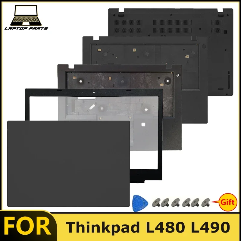 NEW For Thinkpad L480 L490 Laptop LCD Back Cover Front Bezel Palm Rest Bottom Case Screen Back Cover/Top Lid/LCD Bezel/Upper