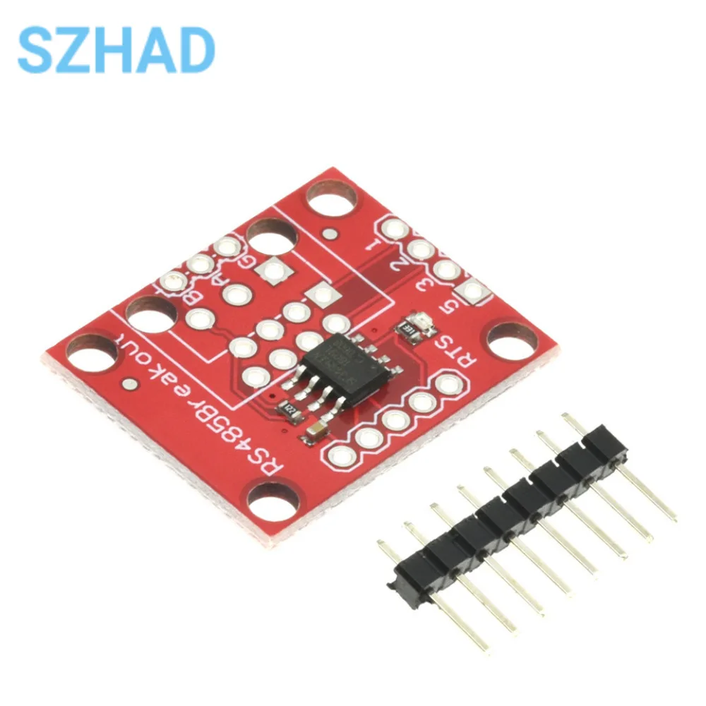 SP3485 RS485 to TTL Module, MAX485 Breakout Board for UART Communication Converter Industrial Control & IoT Systems