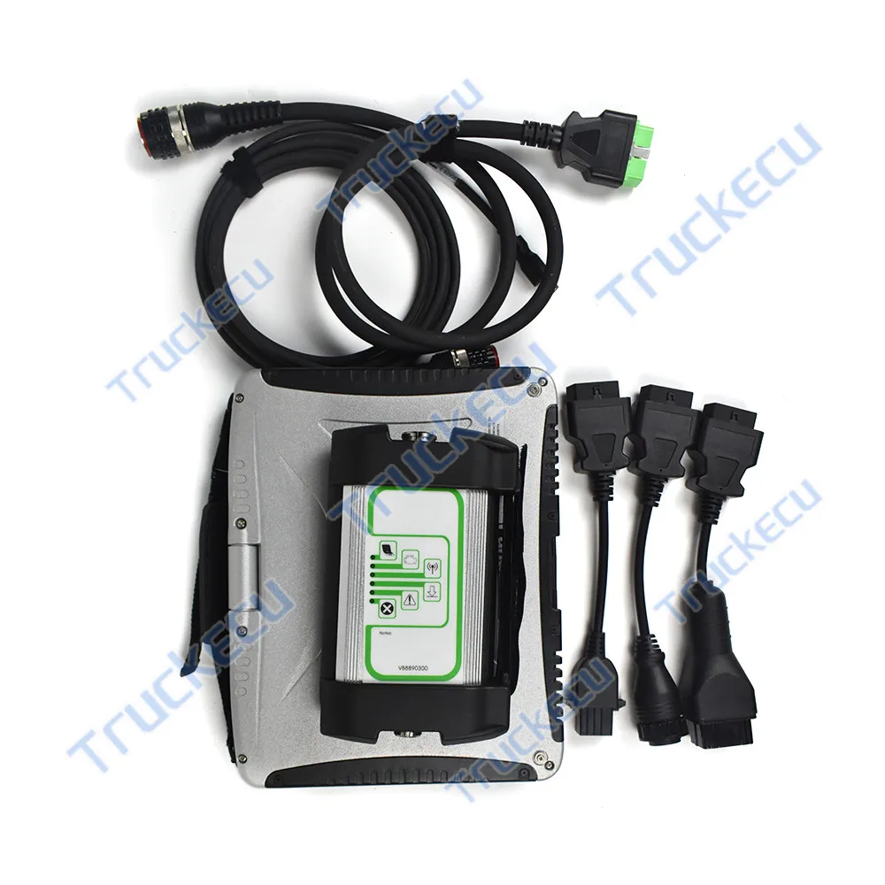 

V2.8.130 Vocom 88890300 Vcads EUR6 Fh4 and Fm4 Diagnostic Tools+CF19 Laptop Solid-state Drive Complete Set