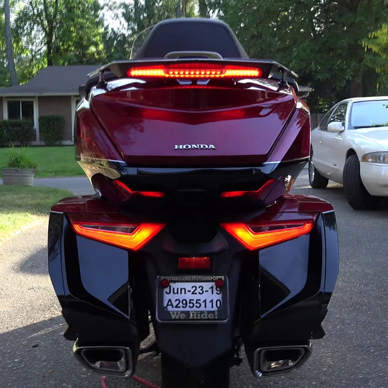 2018 2019 2020 2021 2022 2023 LED Light Motorcycle Accessories Front Lighted Vent Trim LED Lamps For HONDA Gold Wing1800 GL1800