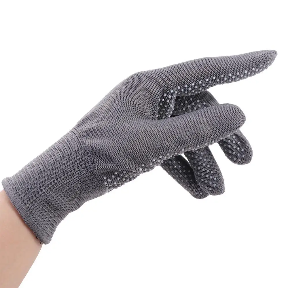 

5 пар простых защитных рабочих перчаток, нескользящие нейлоновые рабочие перчатки, износостойкие, грязеотталкивающие, для защиты рук, для дома