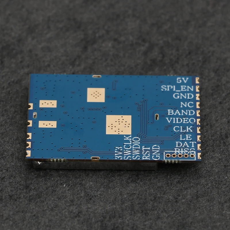 

1PC RX7500 Receiver Analog VRX 6000-7500MHz 7.2G Wireless Video Receiving Module 1.2~0.6V RSSI Output 8-Band SPI Frequency Point