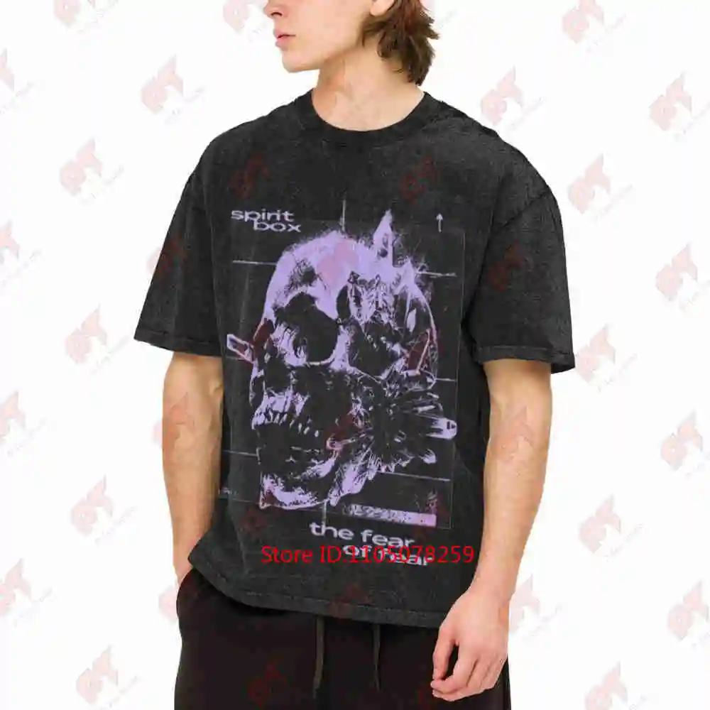 Spiritbox Band Vintage Washed Tee Pure Cotton T-Shirt