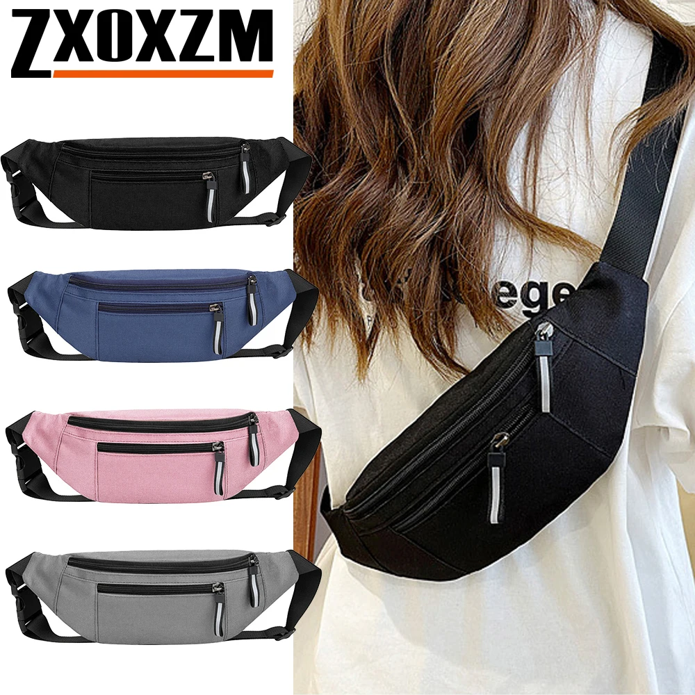 

Waterproof Fanny Pack 1PCS Waist Pack with Adjustable Strap for Women Men Travel Hiking Cycling Running Outdoor Sports