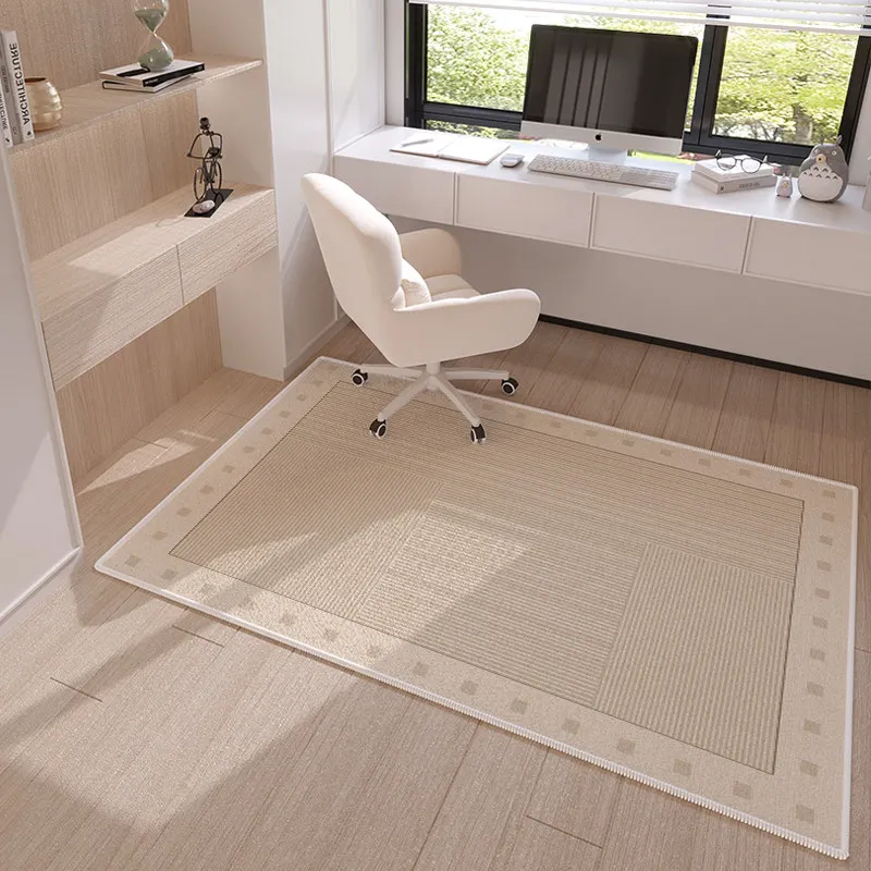 

VIKAMA simple study carpet computer learning table e-sports swivel chair non-slip mat children's room carpet home decoration