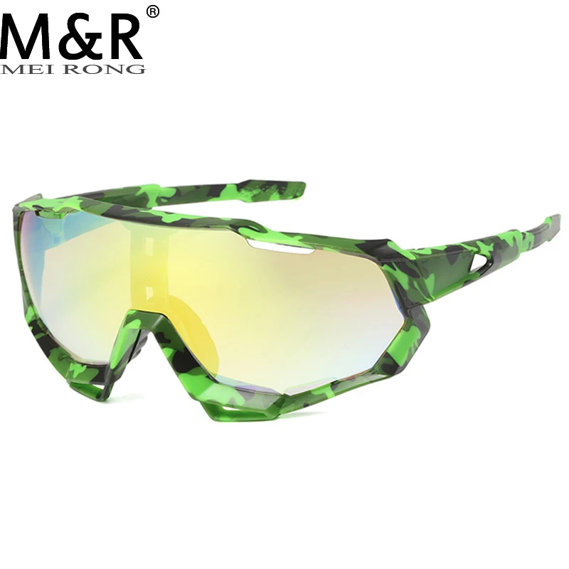 New Y2K One Piece Sunglasses Colorful Personalized Windproof Outdoor Riding Sunglasses Men's and Women's Fishing Glasses UV400 image 4