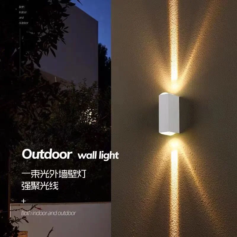 Indoor and Outdoor Wall Lamps for Villa, Courtyard, Pillar Spotlight, Stair Light, Boundary Light, LED Home Lighting