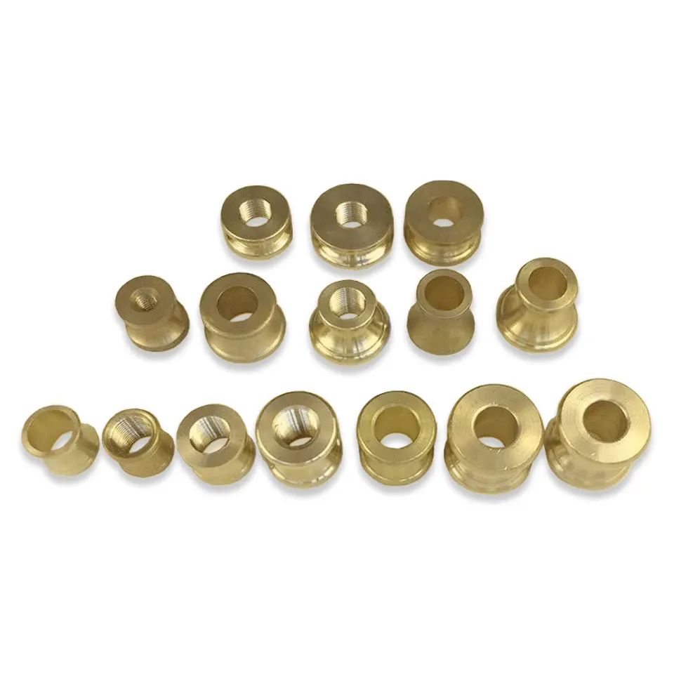 M10 Internal Tooth Pure Brass I-shaped Joint Medium Hole I-shaped T-shaped Thick Gasket connector Screw Nut