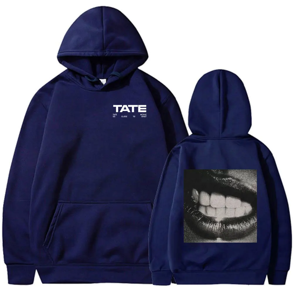 Tate McRae So Close To What Hoodies 2025 New Album Print Hooded Sweatshirts Men Women Clothing Fleece Casual Pullover Streetwear