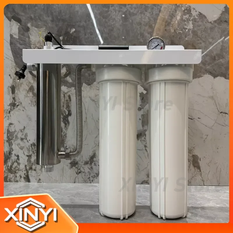 Polypropylene Pleated Filter Element 10 or 20 Micron 4.5 Inch for UV Lamp Household Antibacterial Water Treatment Equipment