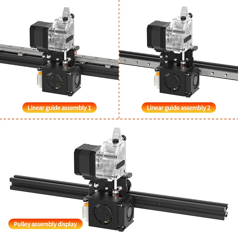 DIY 3D Printer Accessories Upgrade Ender3 Short range extruder bracket kit Compatible With MGN12H Linear Rail for Ender-3/V2