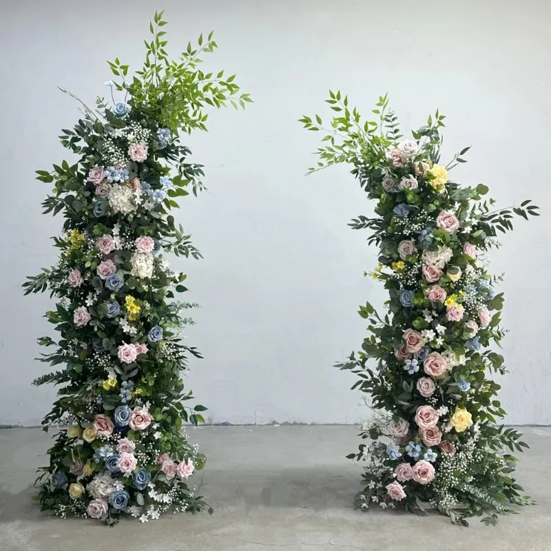 

Custom Green Artificial Flower Arch Wed Arch for Wedding Decorations