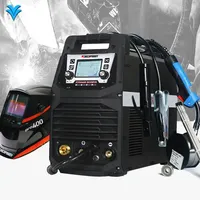 Factory WHOLESALE 5 in 1 MMA TIG MAG MIG Welder 200 AMP IGBT Aluminum CO2 NO GAS Inverter Welding Machine