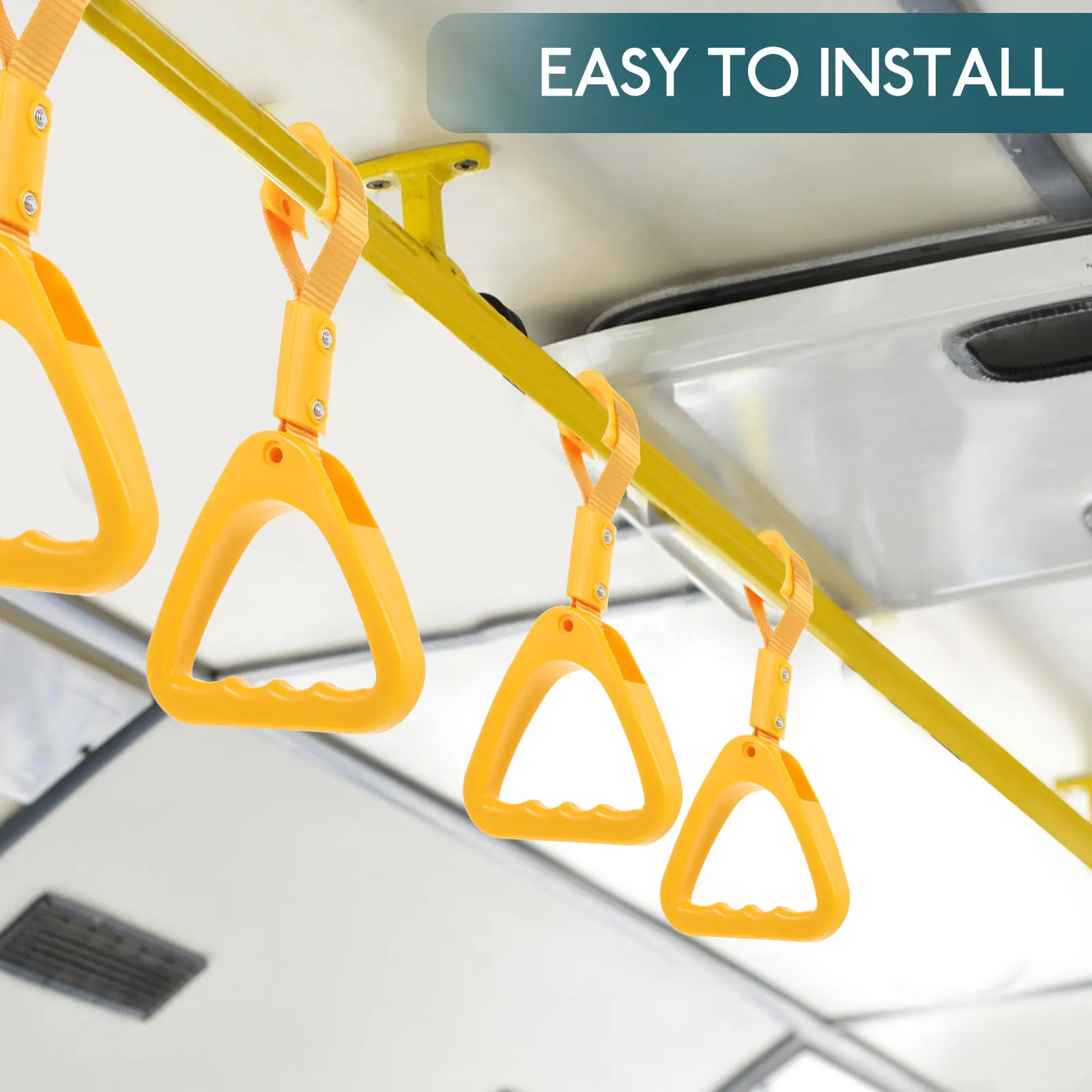 

Прочная ручка-кольцо для автобуса, автомобильный ремень-держатель, нейлоновый пластиковый ремень безопасности, легкая установка, ручка-ремень для автомобиля/метро, легкий вес