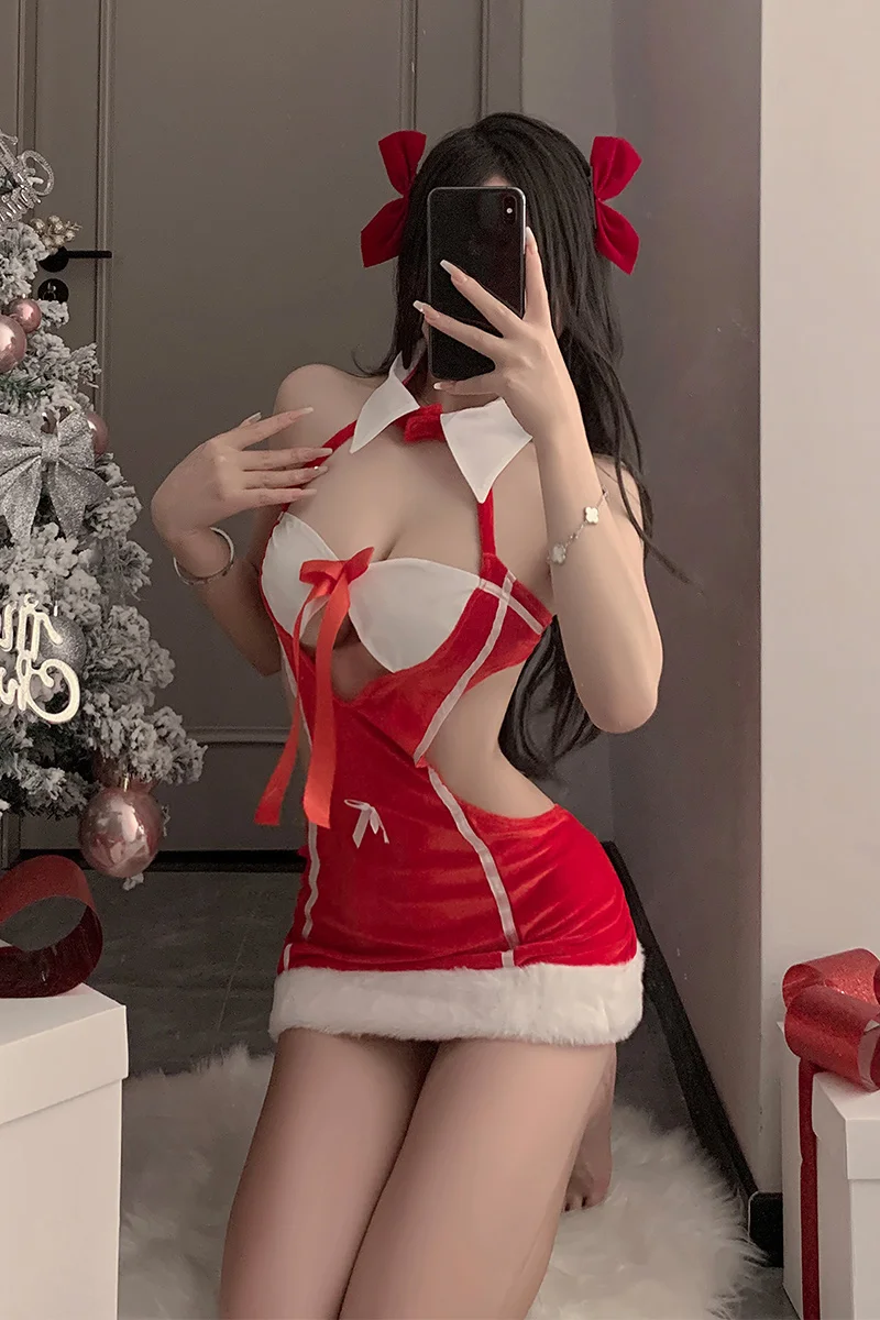 

Sexy Underwear Christmas Nun Nightclub Uniform Seductive Hot Passion FreeSex Games Adult Games SM Suit Sex Toy 18