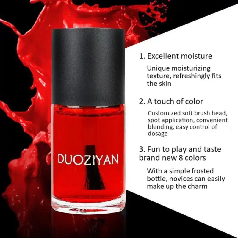 Colors Liquid Blush Makeup Long-lasting Shimmer Mineral Powder Red Rouge Lasting Natural Cheek Tint Blush Cosmetic