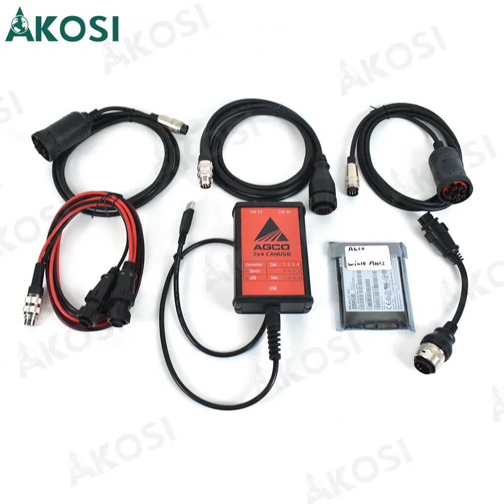 For AGCO Diagnostic kit FOR AGCO CANBUS FENDT FenDias Massey Ferguson FOR AGCO SISU Power Win EEM4 Service Tools