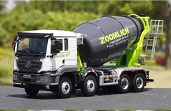 Alloy Model Toy Gift 1:38 Scale Zoomlion Concrete Mixer Truck,SXQC Delong X3000 Trator Engineering Machinery DieCast Toy Model