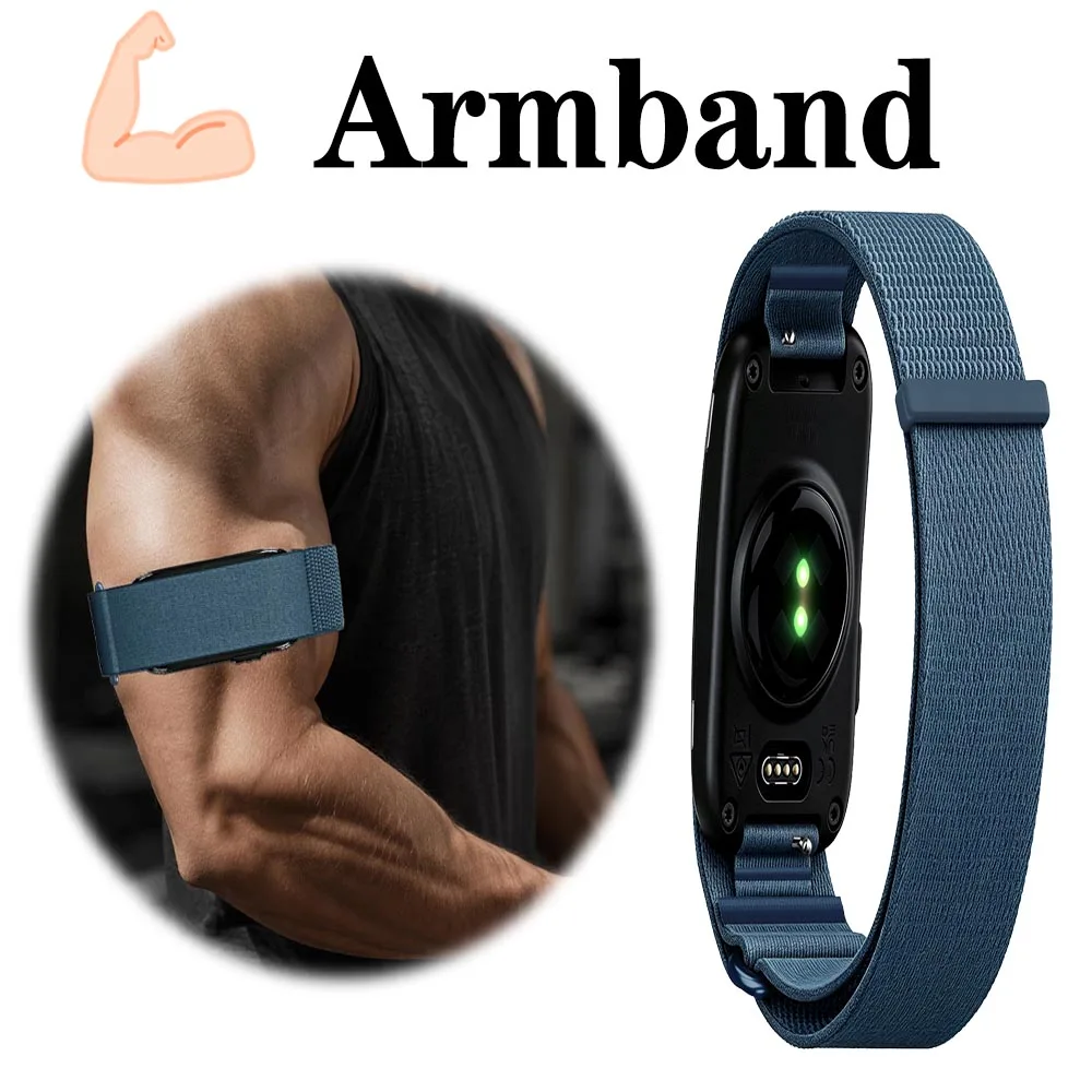 Premium-Nylon-Bizeps-Armband/Handgelenksband für Garmin CIRQA Smart Band Armband Fitness-Tracker-Armband für Garmin CIRQA Smart Band Zubehör