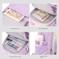 School Rolling Backpacks School bags for Girls Trolley Bag with Wheels Waterproof Orthopedic School Bag Student Wheeled Backpack 5