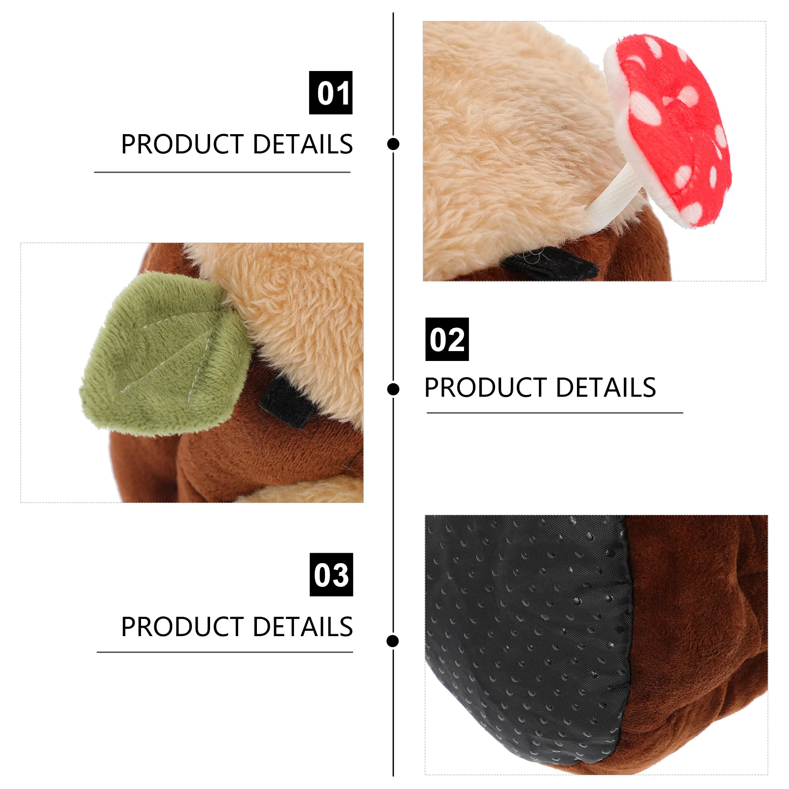 

1Set Warm Cloth Pet Nest for Hamster Squirrel Mice Small Animals Cozy Sleeping House with Buckle Chain Suspension Winter Comfort