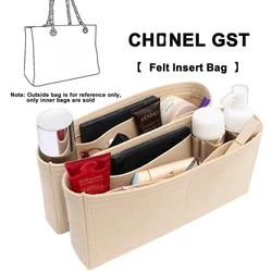 EverToner se adapta a GST, bolsa de inserción de tela de fieltro, organizador de bolso de maquillaje, bolso de viaje, monedero interior, bolsas de cosméticos portátiles