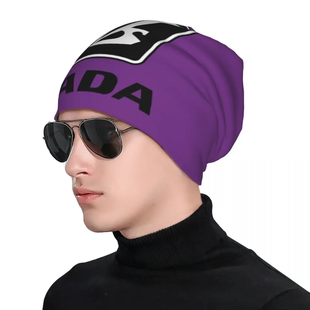 

Lada Logo 1980s (black) Skullies Beanies Hats Warm Autumn Winter Outdoor Cap Knitted Bonnet Caps for Unisex Adult