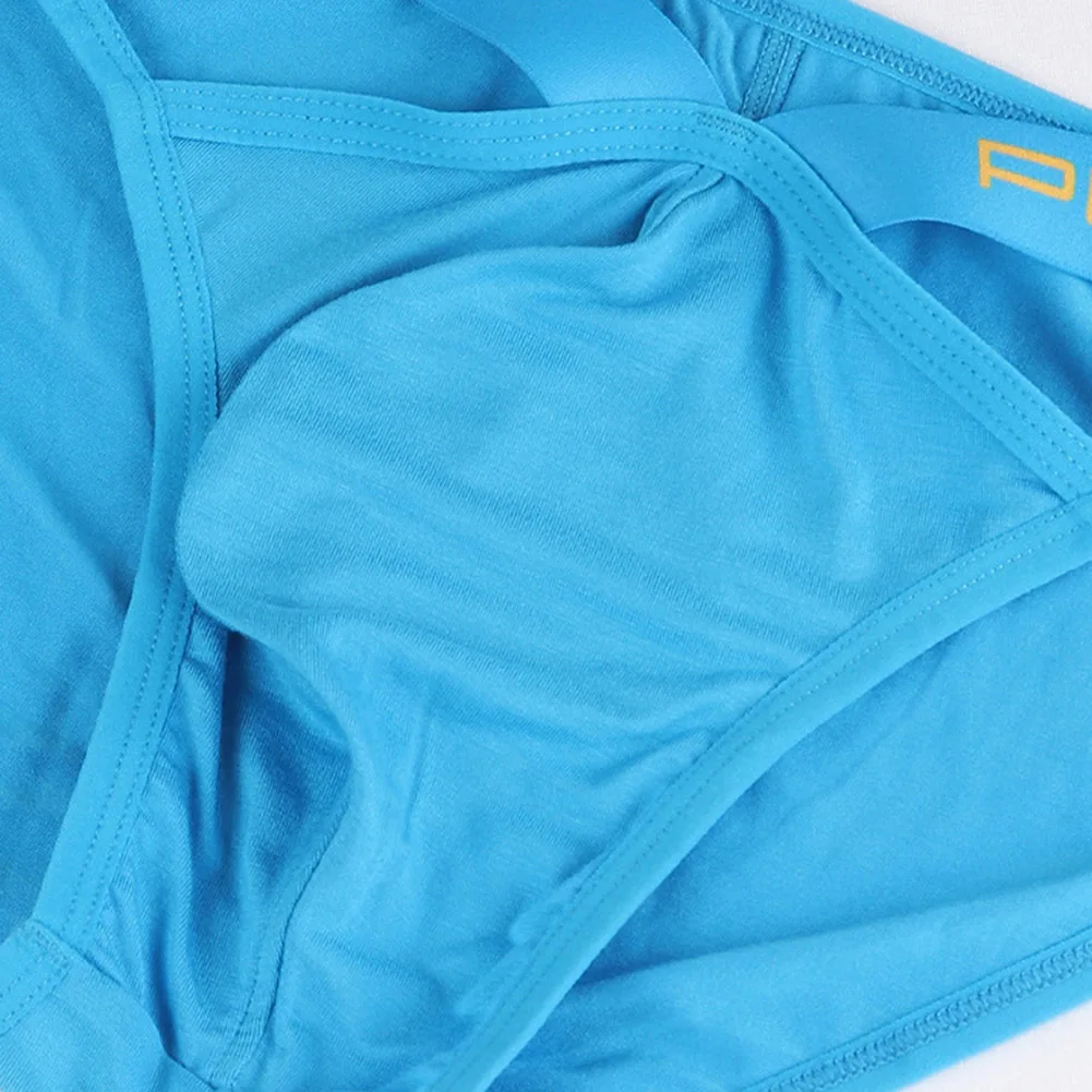 Sports Activities Men Underpants Breathable Men Underwear Breathable Pouch 95 Cotton Material Classic Theme Briefs