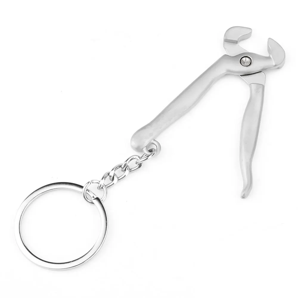Portachiavi per uomo borsa per auto portachiavi strumento combinato per esterni portatile Mini Utility tasca chiusura righello chiave a martello pinze pala