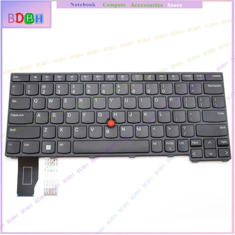 New US Backlit Keyboard For ThinkPad X13 Gen2 20WK 20WL 20XH 20XJ Laptop