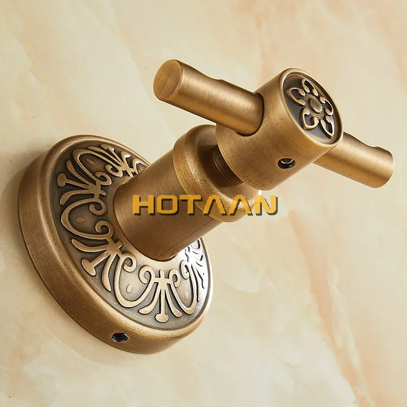 Robe Hook,Clothes Hook,Aluminium Construction with antique brass finish,Wall Mounted Bathroom hook Bathroom Accessories,YT14202
