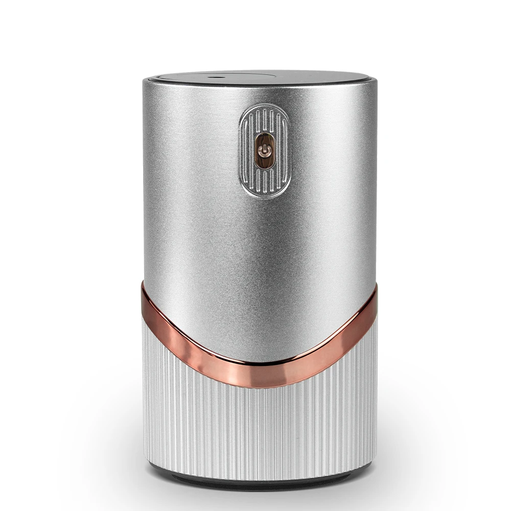 Diffuseur de voiture portable à minuterie, diffuseur d'huiles essentielles en alliage d'aluminium, d