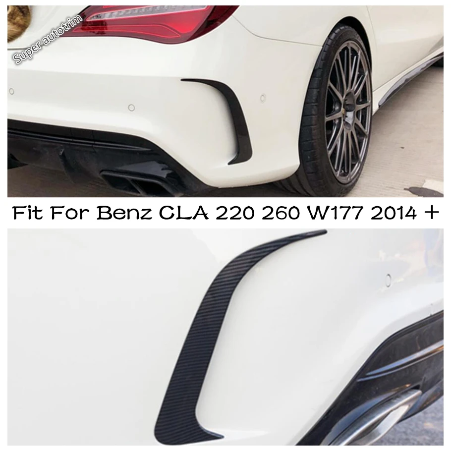 

Car Rear Bumper Air Outlet Spoiler Grille Strip Frame Cover Trim Accessories For Mercedes-Benz CLA 220 260 W177 2014 - 2019