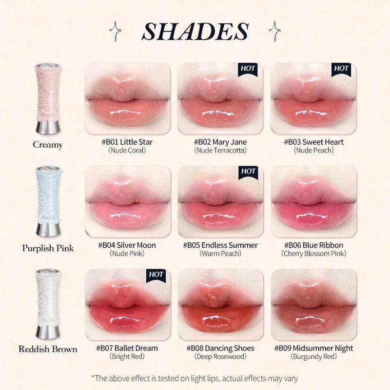 フラワーノウズ スワンバレエ シャインリップスティック リップグロス 卸売 フラワーノウズ 保湿リップバーム ビタミンE マーメイドアイライナーペンセット